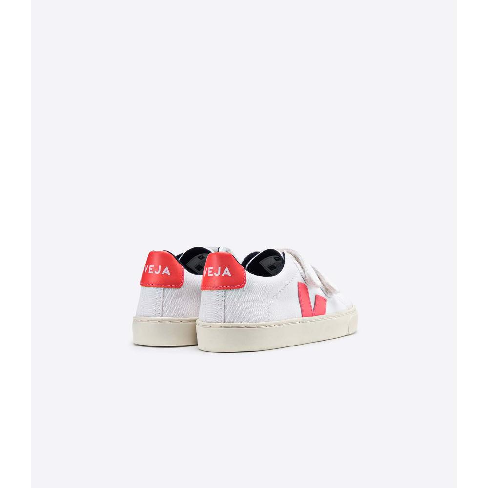 Veja ESPLAR Sneakers Kinderen White/Orange | BE 815RVD